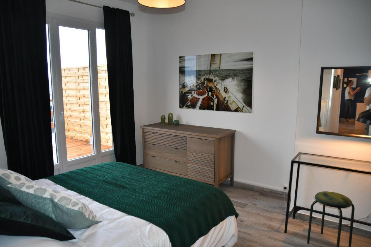 Escale Dieppe Gambetta - Appart Et Studios 2-6 Personnes Vue Ville Et Mer Exterior foto