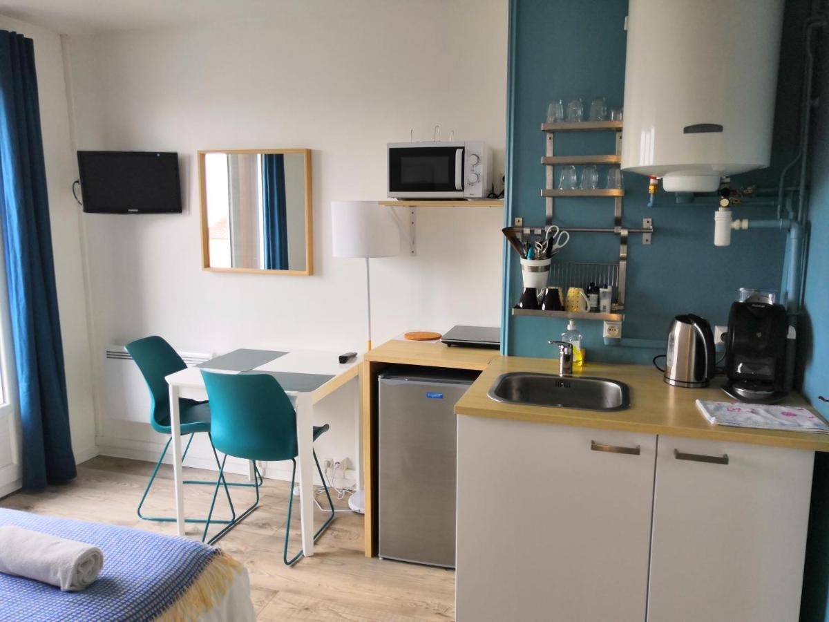 Escale Dieppe Gambetta - Appart Et Studios 2-6 Personnes Vue Ville Et Mer Exterior foto